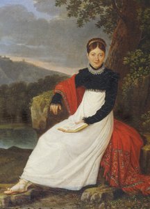 Portrait de la reine Maria Carolina de Naples